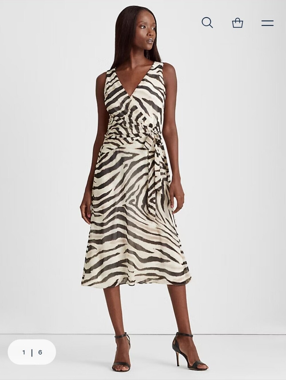 Lauren Ralph Lauren NWTs Print Georgette Dress